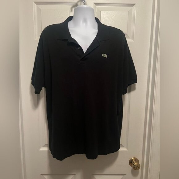 Lacoste Men's Polo Shirt in Black - Picture 1 of 3